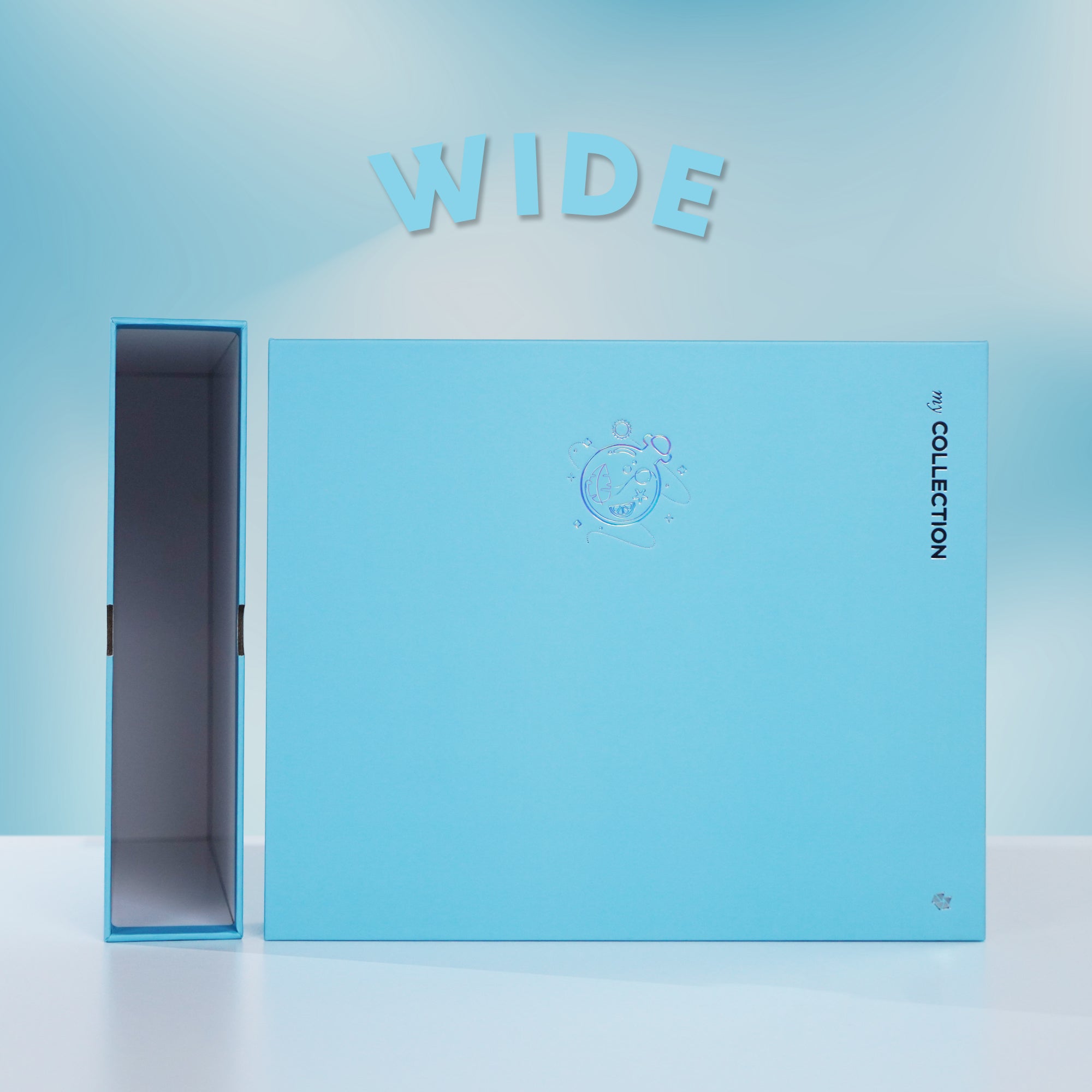 A5 Wide Standard | Summer - Blue - myCOLLECTION Binder