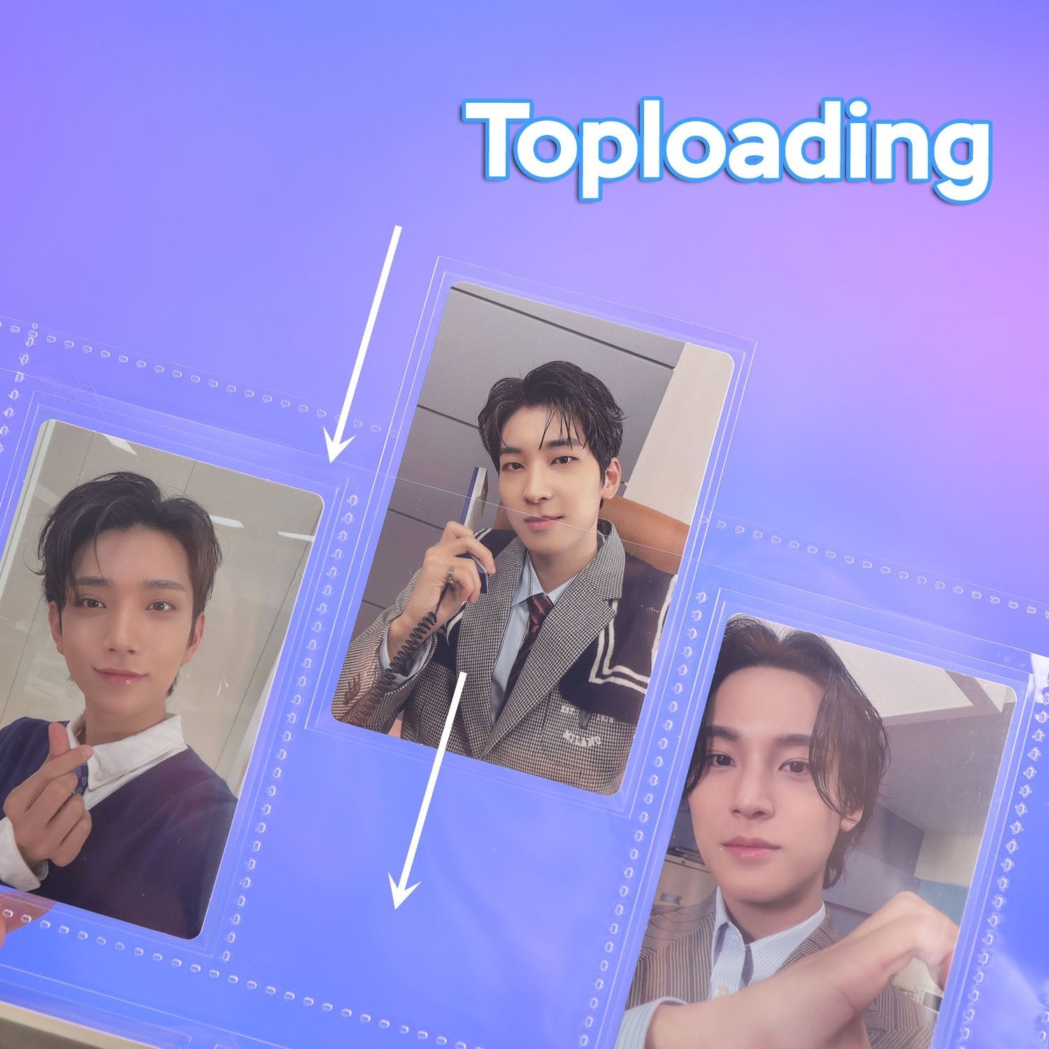 [PRE-ORDER Add-On] Custom A4 9-Pocket Pages – V3 – Double/Outer Sleeve