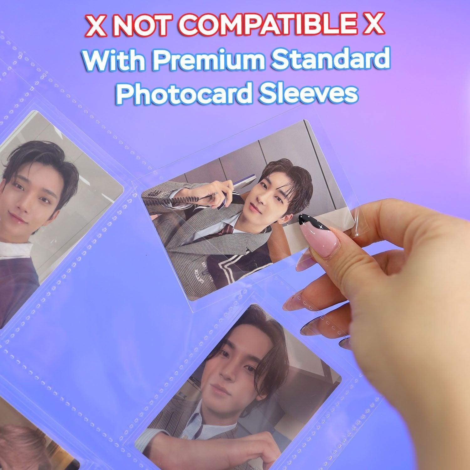 [PRE-ORDER Add-On] Custom A4 9-Pocket Pages – V3 – Double/Outer Sleeve