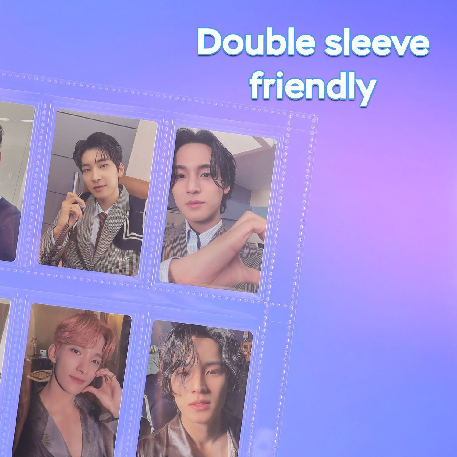 [PRE-ORDER Add-On] Custom A4 9-Pocket Pages – V3 – Double/Outer Sleeve