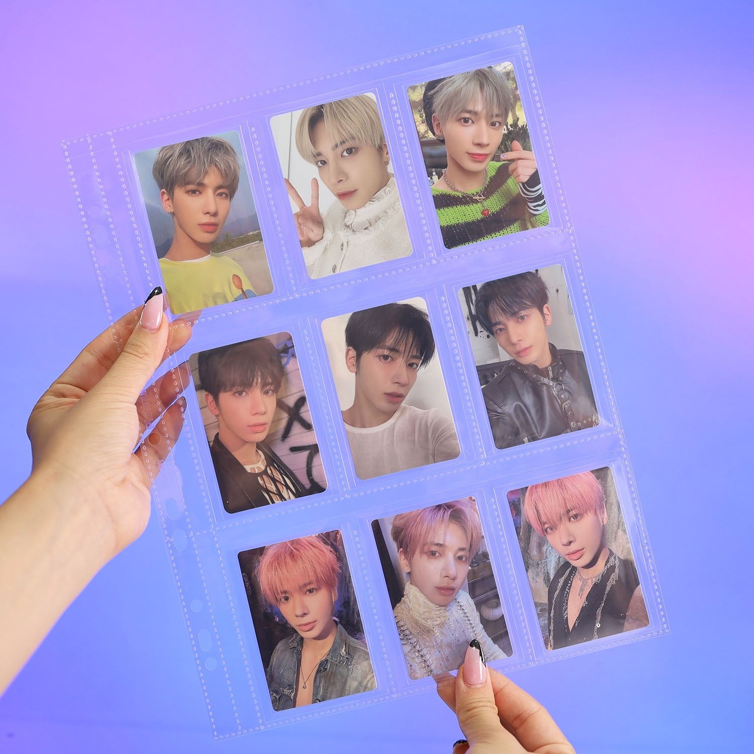 [PRE-ORDER Add-On] Custom A4 9-Pocket Pages – V4 – Standard Version